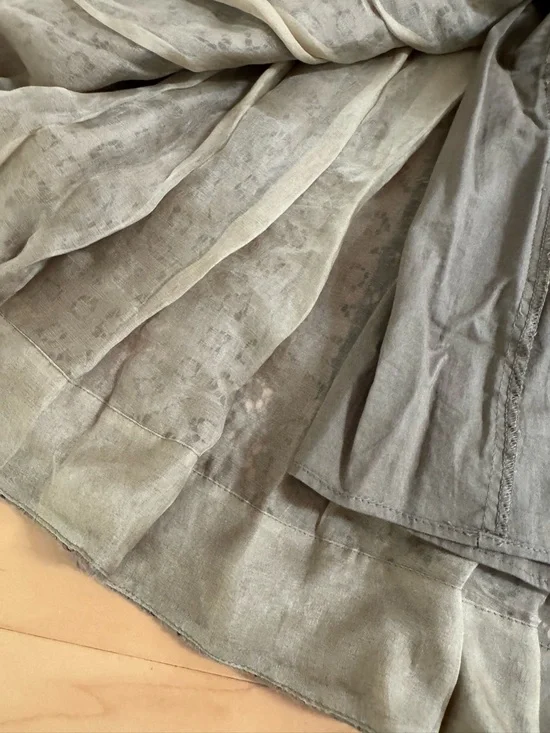 J. Crew Olive Green Sleeveless Textured Maxi Dress - Picture 5 of 5